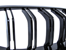 Glossy Black Front Kidney Grille Grill for BMW G14 8 Series W/O Camera