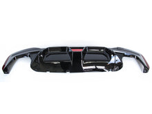 Glossy Black Rear Diffuser w/ LED Lights for BMW 5 Series G30 Sedan Sport Bumper 17-22