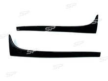 For VW Golf MK7 Spoiler Rear Window Canard Air Splitter Flaps Side Wing Trim Cover 13-20