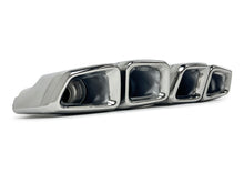 Chrome Dual Muffler Pipe Exhaust Tips For Mercedes Benz CLS W218 C218 C219 W221 S63 AMG W212 et91