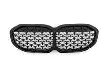 For BMW 1 Series F40 2020+ Gloss Black Diamond Style M Sport Kidney Grills Grill