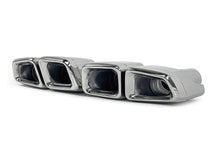 Chrome Dual Muffler Pipe Exhaust Tips For Mercedes Benz CLS W218 C218 C219 W221 S63 AMG W212 et91