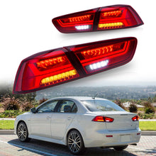 LED Tail Lights Red For 2008-2020 Mitsubishi Lancer With Sequential