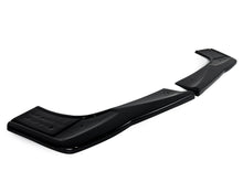 Splitter Front Bumper Lip Glossy Black For Mercedes C118 X118 CLA35 CLA45 AMG