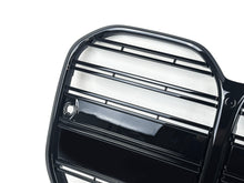 Double Line Front Bumper Center Grille For BMW 4 Series G22 G23 2 Door 2020-2024