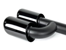 Black Exhaust Pipes Tips For Porsche Cayenne Base 92A Hybird 958 2011-2014