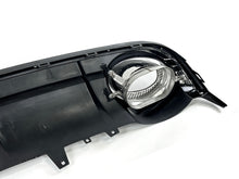 Rear Bumper Diffuser + Muffler Tips For Audi S6 A6 S-line C7.5 16-18