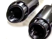 Black Exhaust Tips for Porsche Cayenne S GTS Turbo S 958 V8 2015-2017