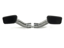 Black Exhaust Trims Tailpipes for BMW X5 E70 X6 E71 07-13