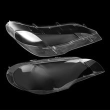 Car Headlight Plastic Cover Clear Headlamp Head Light Lens For BMW X5 E70 07-13
