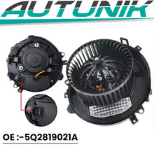 Heater Blower Motor Fan For Skoda Karoq 2017+ Kodiaq 2016+ With Resistor
