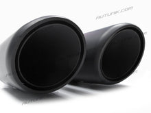 Fit for 11-14 Porsche Cayenne V8 Engine Exahsut Muffler Tips Matte Black et102