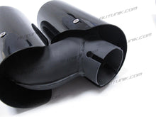 Glossy Black Exhaust Pipe Muffler Tips For Porsche Macan w/ 2.0L Engine 2019-2021 et104