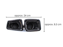 Chrome Muffler Tips Dual Exhaust Pipe For 2011-2017 Mercedes CLS W218 CLS63 AMG et89