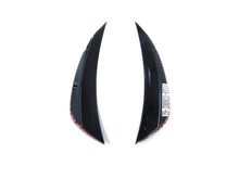 Front Bumper Canards Flaps Vent Gloss Black Fit Mercedes C-Class W205 AMG Sport 2015-2018 pz11