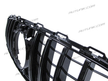 Black Front Bumper Grille Grill For Mercedes Benz W206 S206 Sedan Wagon C180 C200 C300 2022 2023 fg157