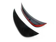 Front Bumper Canards Flaps Vent Gloss Black Fit Mercedes C-Class W205 AMG Sport 2015-2018 pz11