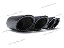 Glossy Black Exhaust Pipe Muffler Tips For Porsche Macan w/ 2.0L Engine 2019-2021 et104
