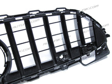 Black Front Bumper Grille Grill For Mercedes Benz W206 S206 Sedan Wagon C180 C200 C300 2022 2023 fg157