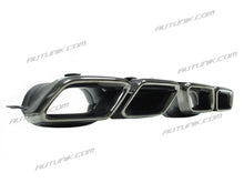 Black Exhaust Pipe Muffler Tips for Mercedes Benz C-Class W205 C205 A205 S205 C63 AMG 2015-2018 et70