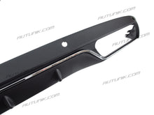 Rear Diffuser Chrome Exhaust Tips fpr Mercedes W205 Sedan w/ Standard Bumper di22