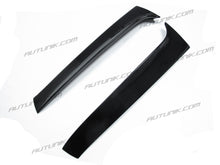 Gloss Black Rear Window Spoiler Side Wing Trim For VW Golf 7 MK7 MK7.5 Variant Wagon vw25