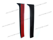 Gloss Black Rear Window Spoiler Side Wing Trim For VW Golf 7 MK7 MK7.5 Variant Wagon vw25