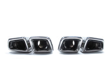 Chrome Muffler Tips Dual Exhaust Pipe For 2011-2017 Mercedes CLS W218 CLS63 AMG et89