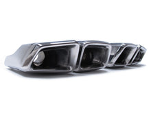 Chrome Muffler Tips Dual Exhaust Pipe For 2011-2017 Mercedes CLS W218 CLS63 AMG et89
