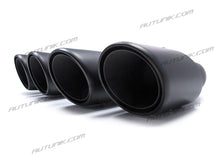 Fit for 11-14 Porsche Cayenne V8 Engine Exahsut Muffler Tips Matte Black et102