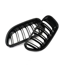 Gloss Black Dual Slats Front Kidney Grille Grill for BMW 6 Series F06 F12 F13 2012-2017