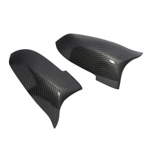 Carbon Look Mirror Cover Cap For BMW 5 6 7 Series 14-16 F10 F11 LCI F01 F06 F07