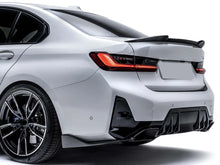 Black Rear Side Splitter for BMW G20 M340i 2023+
