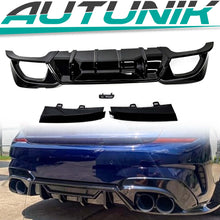 Gloss Black Rear Diffuser For BMW 3 Series G20 G21 M Sport 2019-2021
