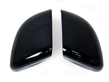 L+R Glossy Black Wing Mirror Cover Caps for Mercedes A Cl. W177 V177 CLA C118 X118 19-23