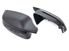 L+R Carbon Look Wing Mirror Cover Caps for BMW 3 Series G20 G21 5 Series G30 G31 7 Series G11 G12