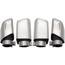 Stainless Steel Exhaust Tips Angle-Cut for Porsche  Cayenne 958 92A S V6 V8 2018-2023