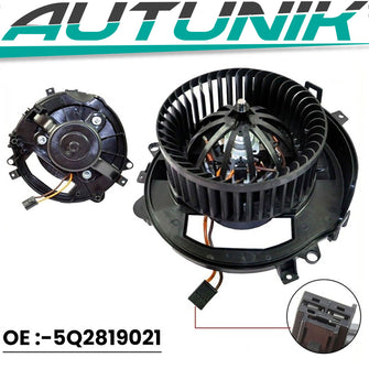 Heater Blower Motor Fan For Skoda Octavia Mk3 Mk4 2012-on Superb Mk3 2015-on