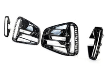 Black Front Bumper Fog Light Grilles Cover For BMW 4 Series G22 G23 M sport bumper 21-26