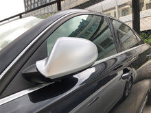 Matte Chrome Side Wing Mirror Cover for Audi A6 S6 C7 RS6 W/O Lane Assist 12-18