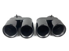 Glossy Black Exhaust Tips for BMW X5 G05 X6 G06 X7 G07 With 1 Pipe left & right