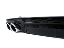 Rear Diffuser W/ Chrome Exhaust Tips For Audi A6 C8 Sedan S-Line S6 2019-2022