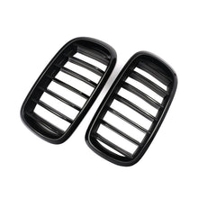 Pair Front Bumper Kidney Grille Grill For BMW X5 F15 X6 F16 F85 F86 2014-2017