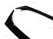 For VW Golf MK7 Spoiler Rear Window Canard Air Splitter Flaps Side Wing Trim Cover 13-20