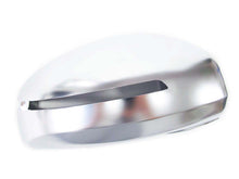 2x Aluminum Matt Chrome Mirror Cover for Audi TT MK2 8J R8 RS TTS 06-14