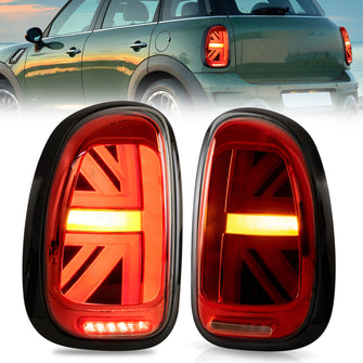Full LED Red Tail Lights For BMW MINI Countryman R60 10-16 Rear Lamps