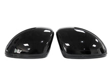 Glossy Black Rearview Mirror Cover Caps Replacement for Audi R8 TT MK2 8J TTS TT RS 06-14