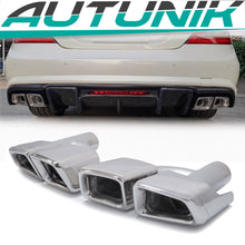 CLS63 Muffler Tips Exhaust Pipes for Mercedes CLS C218 W218 W219 AMG 06-17