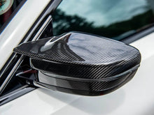 L+R Carbon Look Wing Mirror Cover Caps for BMW 3 Series G20 G21 5 Series G30 G31 7 Series G11 G12