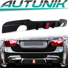 Gloss Black Rear Diffuser for BMW E90 Sedan Sport Bumper 05-12